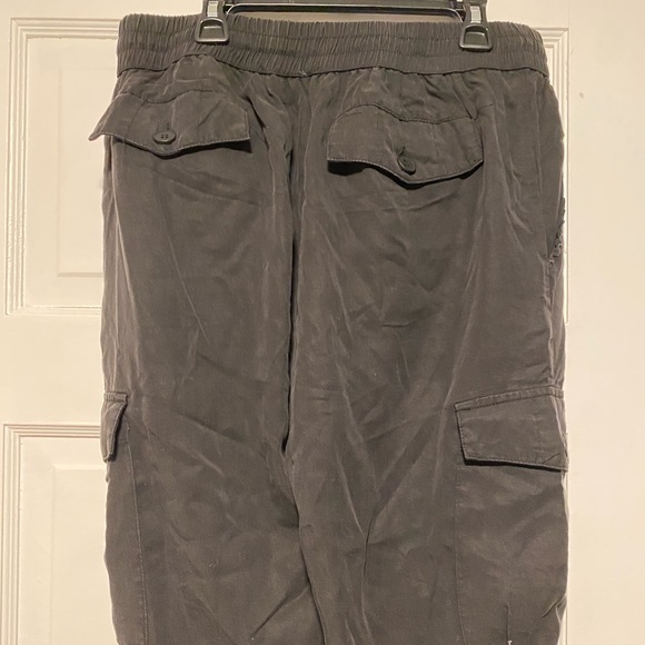 ❗️SOLD ITEM❗️OOTDFASH FADED BLACK CARGO PANTS SOLD - Picture 2 of 3